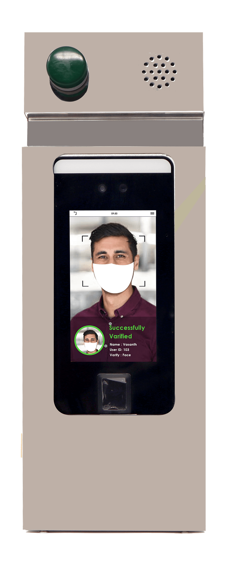 Face recognition attendance machine